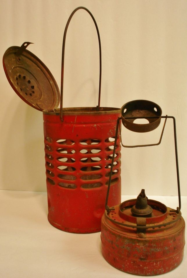 Antique Appletons Kerosene Heater Lantern Brisbane Australia Old 