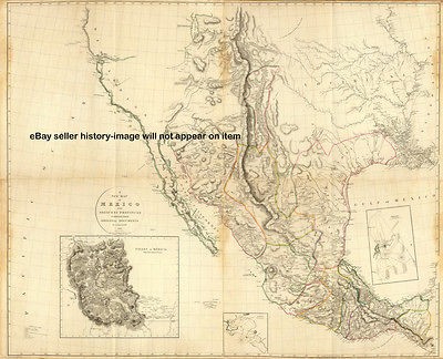 Antiques  Maps, Atlases & Globes  Mexico