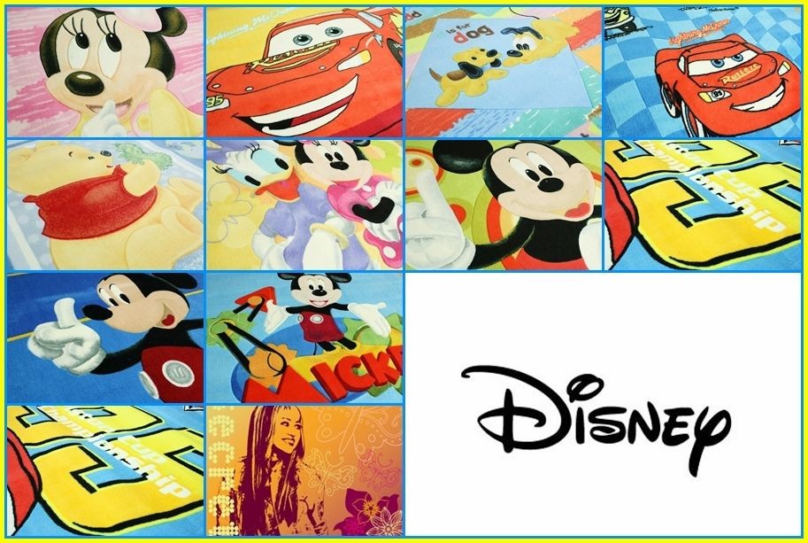 CHILDRENS TEPPICH CARPET DISNEY ACRYLIC 140x200 SOFT