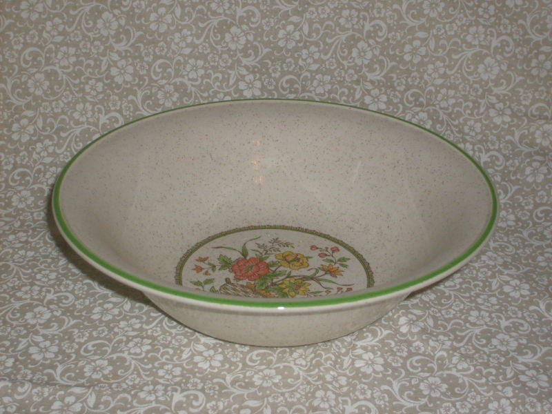 ARKLOW SPRING BOUQUET CHINA, #8136, (1) ROUND VEG BOWL