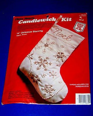 vintage christmas stocking kits in Needlecrafts & Yarn