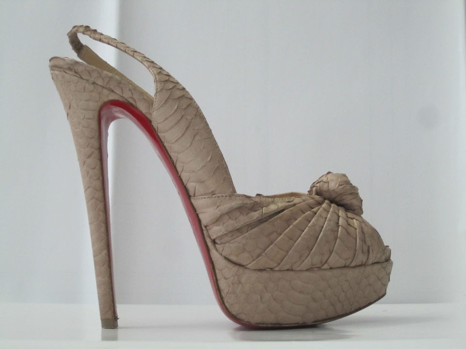 CHRISTIAN LOUBOUTIN GREISSIMO 37 6.5 140 KIM KARDASHIAN Personal Shoes 