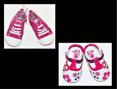 The Childrens Place 3 6/6 12 mo.girls ruffle hi tops & Mary Janes 