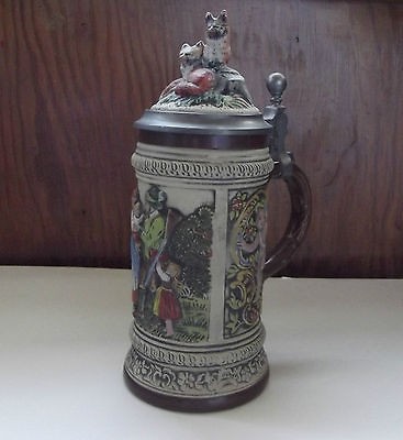 beer stein gerz west germany in Lidded Steins