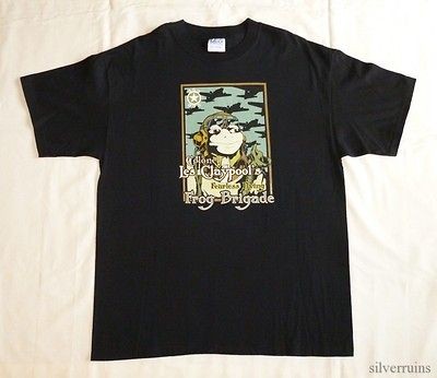 FROG BRIGADE Vintage CONCERT SHIRT 2000 Tour T Les Claypool PRIMUS L