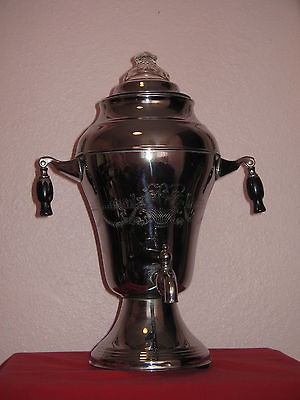   VINTAGE LEHMAN BROS KROHMASTER ELECTRIC COFFEE POT PERCOLATOR