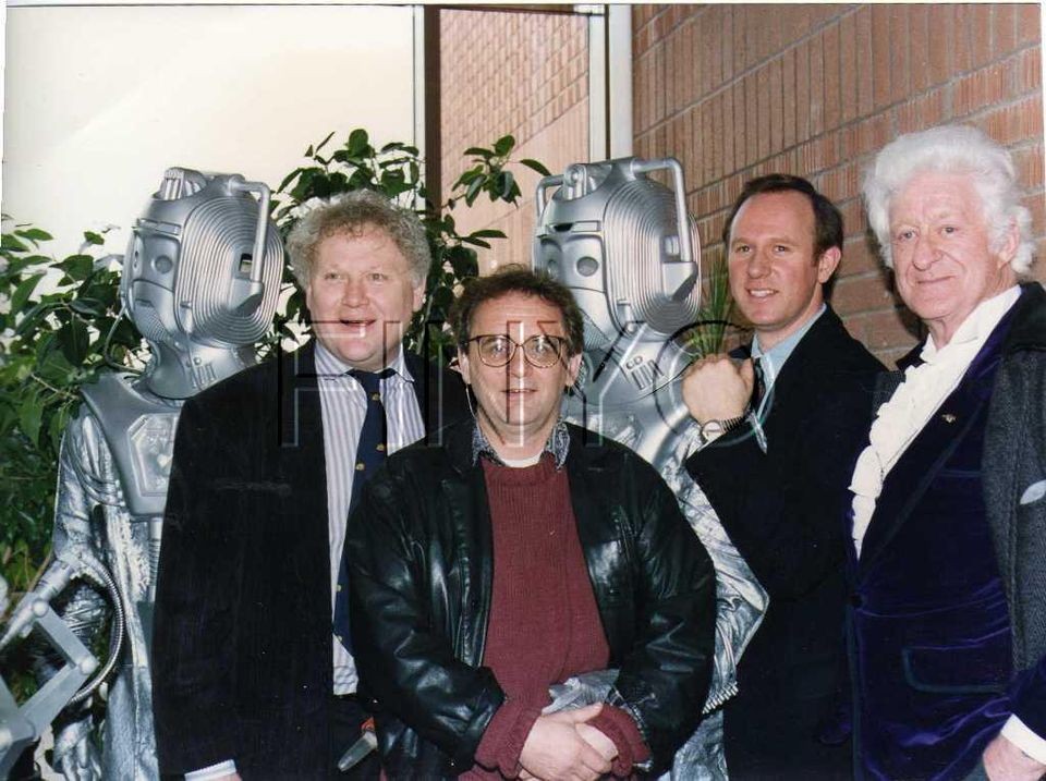 COLIN BAKER SYLVESTER McCOY PETER DAVISON photo 1993