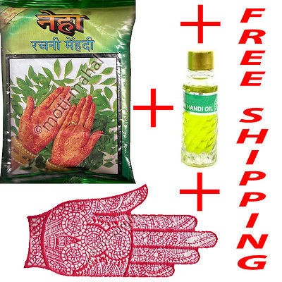 Henna   Tattoo   Mehndi Hand Rubber Stencil self adhesive + reusable 