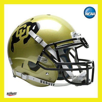 COLORADO BUFFALOES AUTHENTIC XP FOOTBALL HELMET SCHUTT