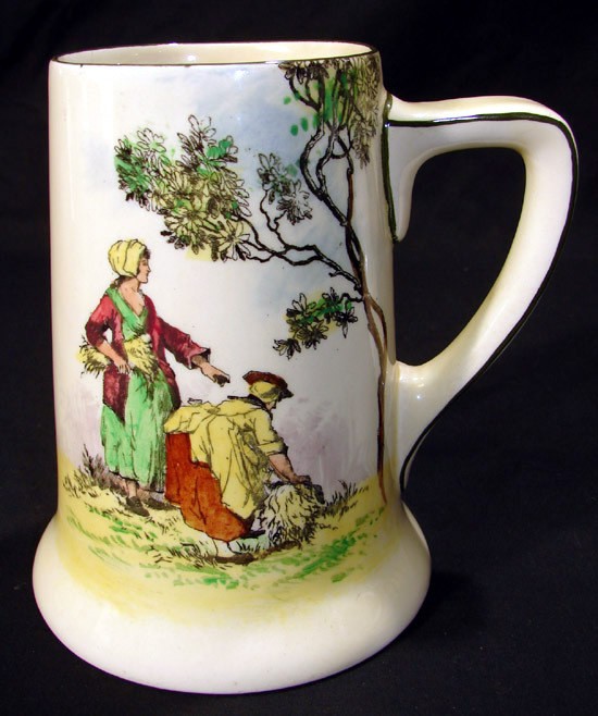 Vintage Royal Doulton Gleaners & Gypsies Series Mug