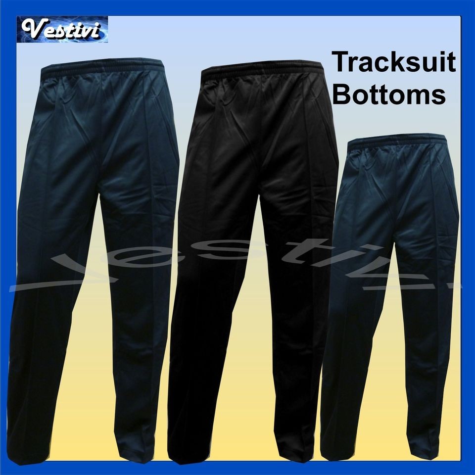 Mens Plain Silky Tracksuit Jogging Yoga Gym Workout Bottoms Trousers 