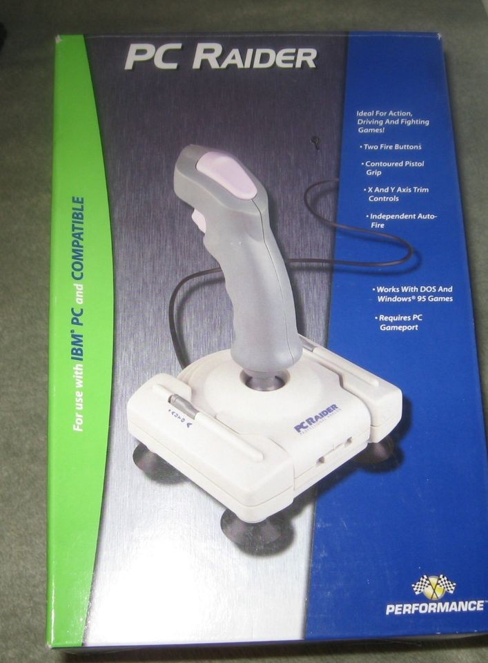 PC Raider Joystick Controller SV 206 IBM PC and Compatible FREE USA 