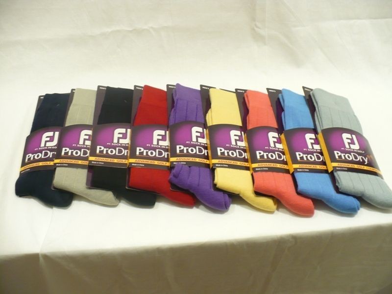 FootJoy 16093 ProDry Mens Crew Socks 3 Pack Special Closeout