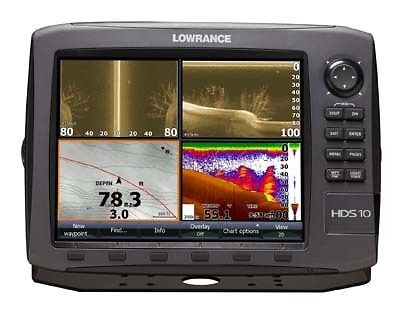   HDS 10 GEN 2 GPS FISHFINDER CHARTPLOTTER GPS COMBO LOW00010625001