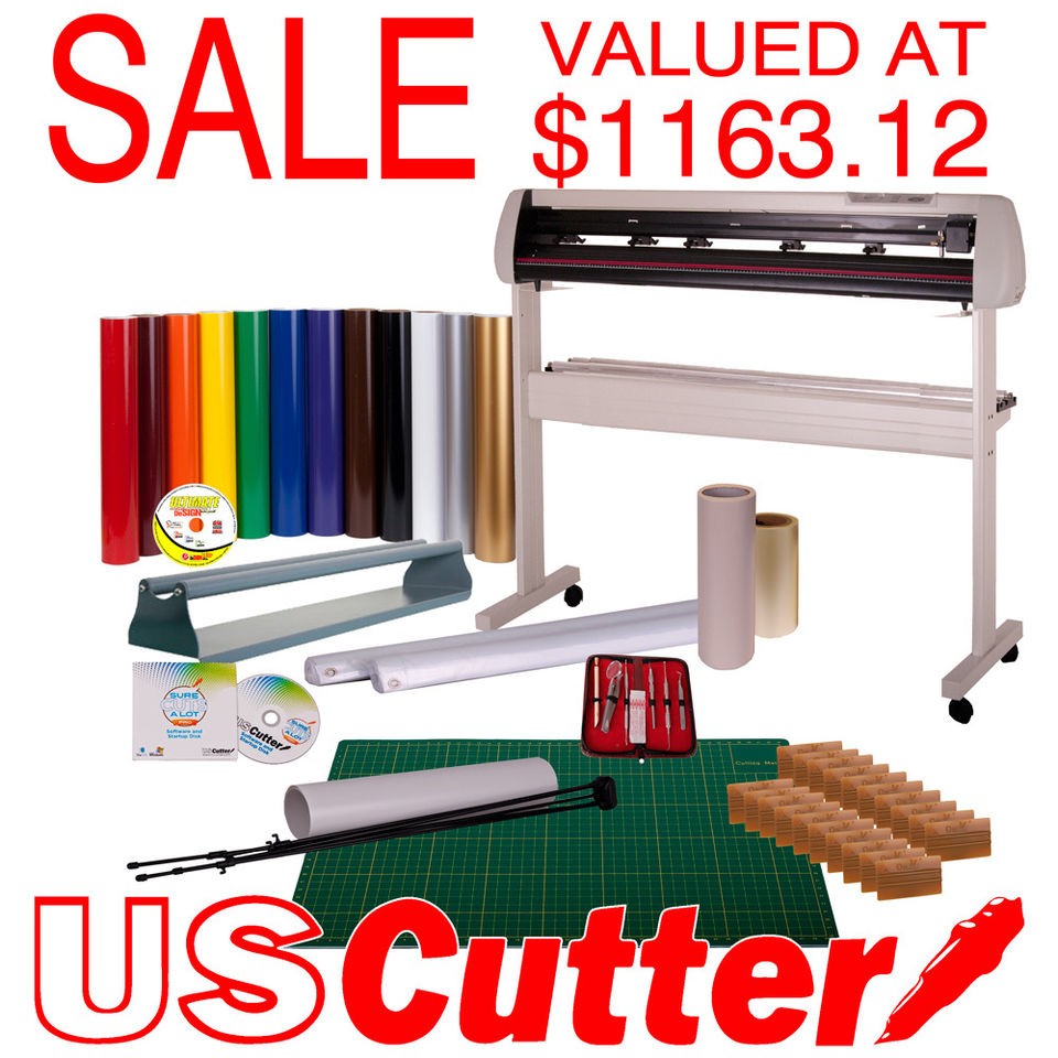   Cutter BUNDLE Sign Cutting Plotter w/ Sure Cuts A Lot Pro   Design/Cut