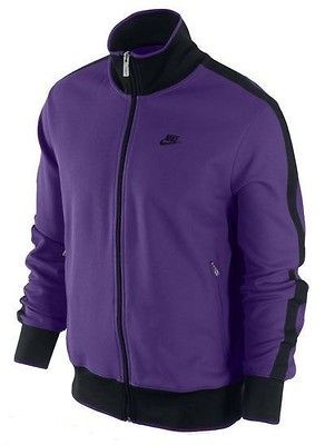   N98 MENS TRACK JACKET PURPLE CONCORD GRAPE 370404 HOT NWT (SIZE XL