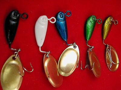 BEST TROUT LURES EVER 1 STYLE 1 SIZE FIVE COLORS APPROX 1/4OZ