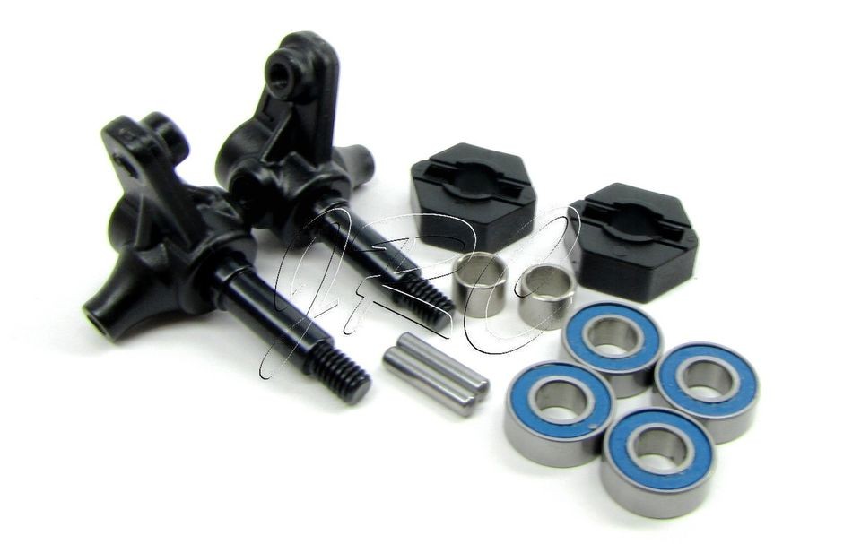 Funny Car SPINDLES/STEERING BLOCKS (5537 6937 5116 4954) 6907 Traxxas