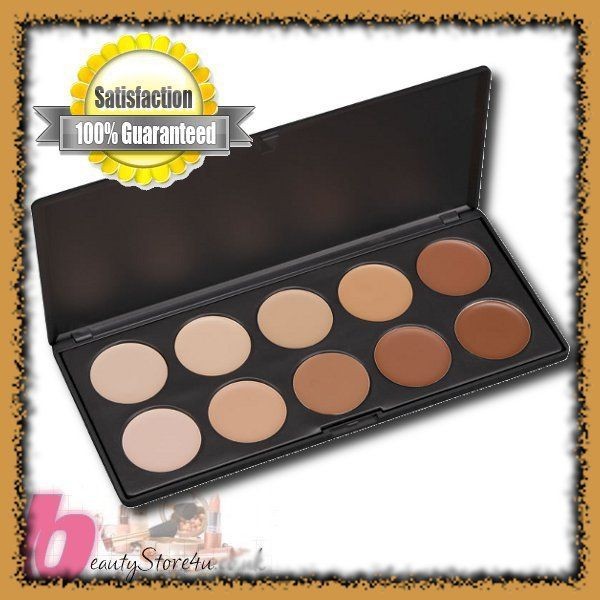 Coastal Scents 10 Camouflage & Concealer UK NEW