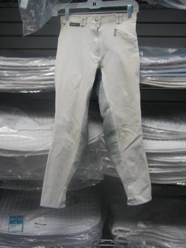 Used EuroStar Full Seat Breeches Husar Size 26 White