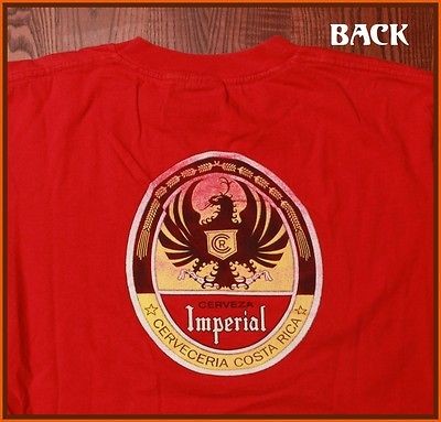 Imperial Beer Cervecia Costa Rica Pura Vida Official Company Logos Red 