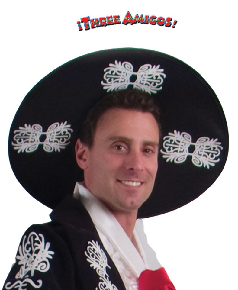 The Three Amigos Movie Deluxe Costume Sombrero NEW