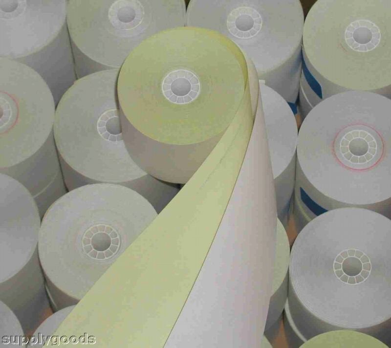 REGISTER NCR TAPE(2 PLY PAPER ROLLS)CREDIT CARD