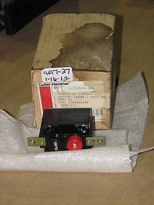 NIB NEW CUTLER HAMMER CONTROL RELAY 10250H2544 CLOSE/TRIP