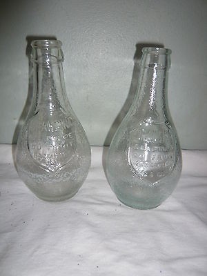 VINTAGE ORANGINA SODA GLASS BOTTLES FRANCE 2