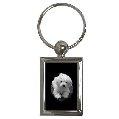 Custom Personalized Use Your Photo Keychain Cockapoo Maltese Havanese 