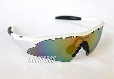 GIANT Professional Cycling Glasses Sports Glasses Sunglasses White