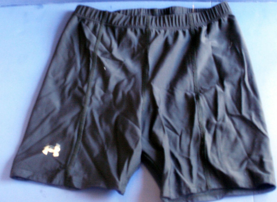 Under Armour~BLACK COMPRESSION SHORTS~Boxers~​Mens Medium~Workout 