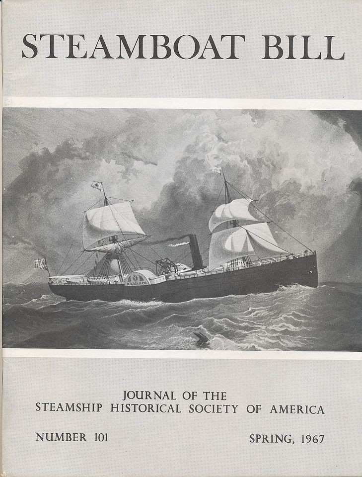 Steamboat Bill Spring 1967 w/ Article on BRITANNIC   Sister to 