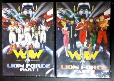 Voltron Lion Force parts 1 & 2 (new & sealed)