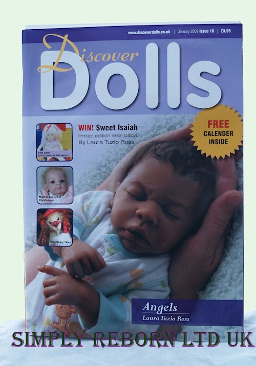 SIMPLY REBORN~ DISCOVER DOLLS MAGAZINE #16 LAURA TUZIO ROSS