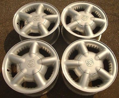 15 1997 98 99 00 Dodge Dakota Durango OEM Alloy Wheels Rims