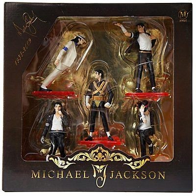 FIGURE set MICHAEL JACKSON STATUE DOLL FOREVER COOL