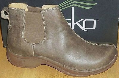DANSKO Kipling Womens Ankle Boots Booties 39/US 8.5 9 Stone 