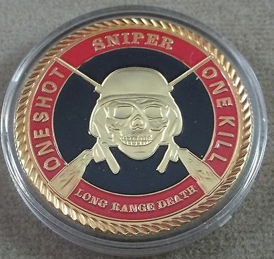 US Army Sniper / One ShotOne Kill Challenge Coin