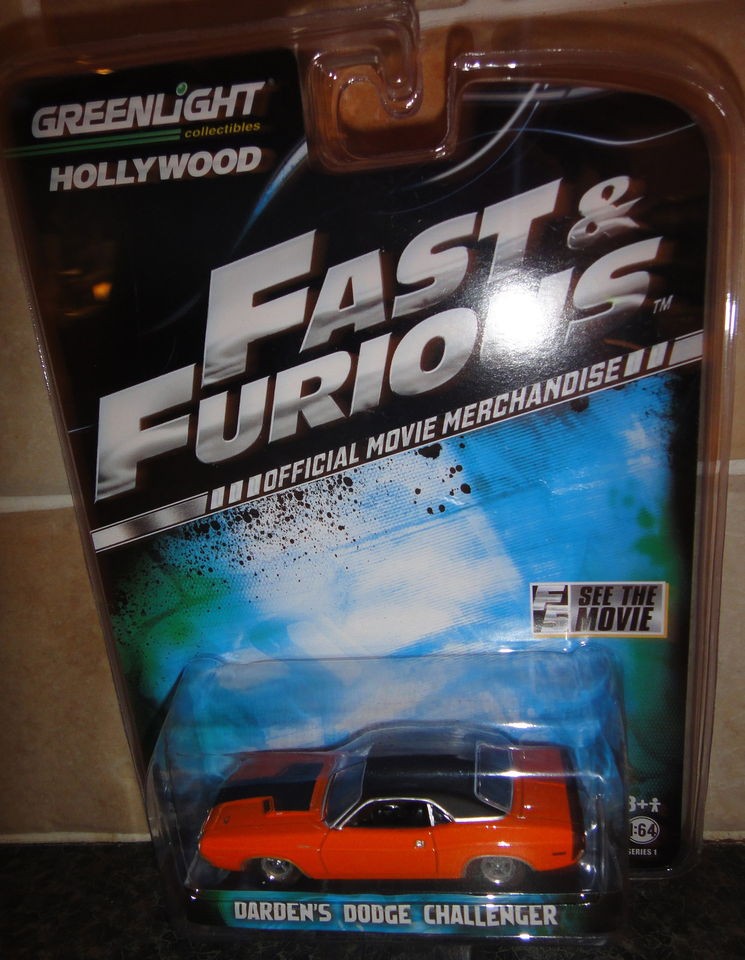 GREENLIGHT 1/64 Fast Five (2011)   1970 Dardens Dodge Challenger