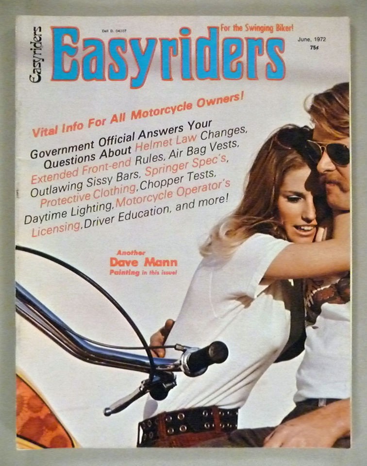 12) ISSSUE LOT OF EASYRIDERS MAGAZINES FROM 1984