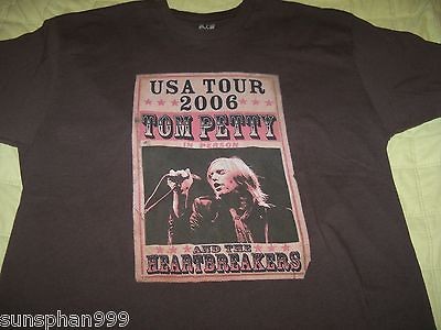 TOM PETTY & THE HEARTBREAKERS CONCERT TOUR T Shirt SIZE L