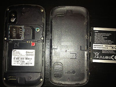 SAMSUNG SGH A 887 SOLSTICE BLACK ATT CELULAR PHONE