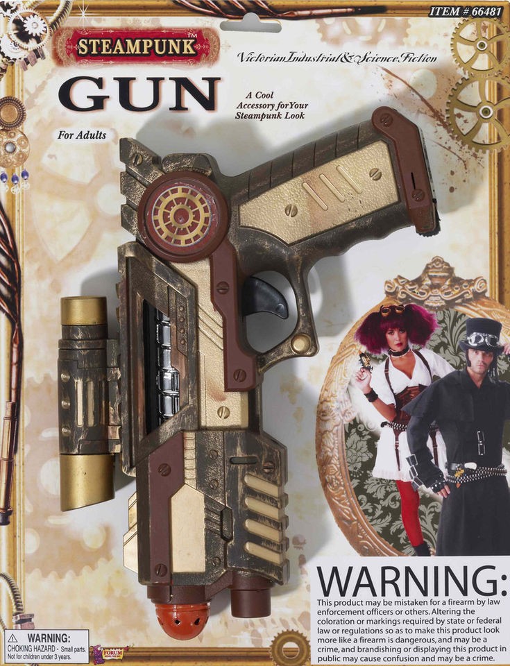 Steampunk Costume Space Gun Prop Steampunk Gun 66481