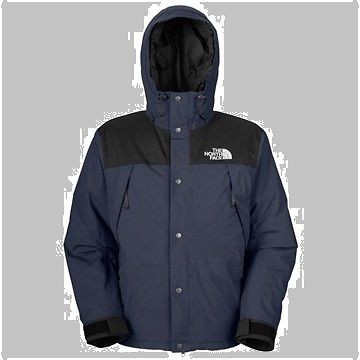   FACE DOWN MOUNTAIN PARKA MEN HYVENT FABRICS DEEP WATER BLUE $350 SZ XL