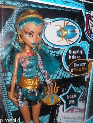 MONSTER HIGH Nefera de Nile (Mummy) ♥~HOT ITEM~NIB