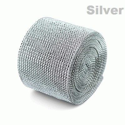 ONLY 20 ROLL LEFT 10 yds x 4.5 DIAMOND MESH WRAP ROLL SPARKLE Hoilday 