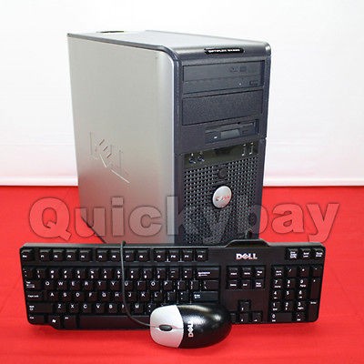 Dell Optiplex Gx620 Tower Desktop 4GB RAM 500GB HDD Intel Pentium XP 