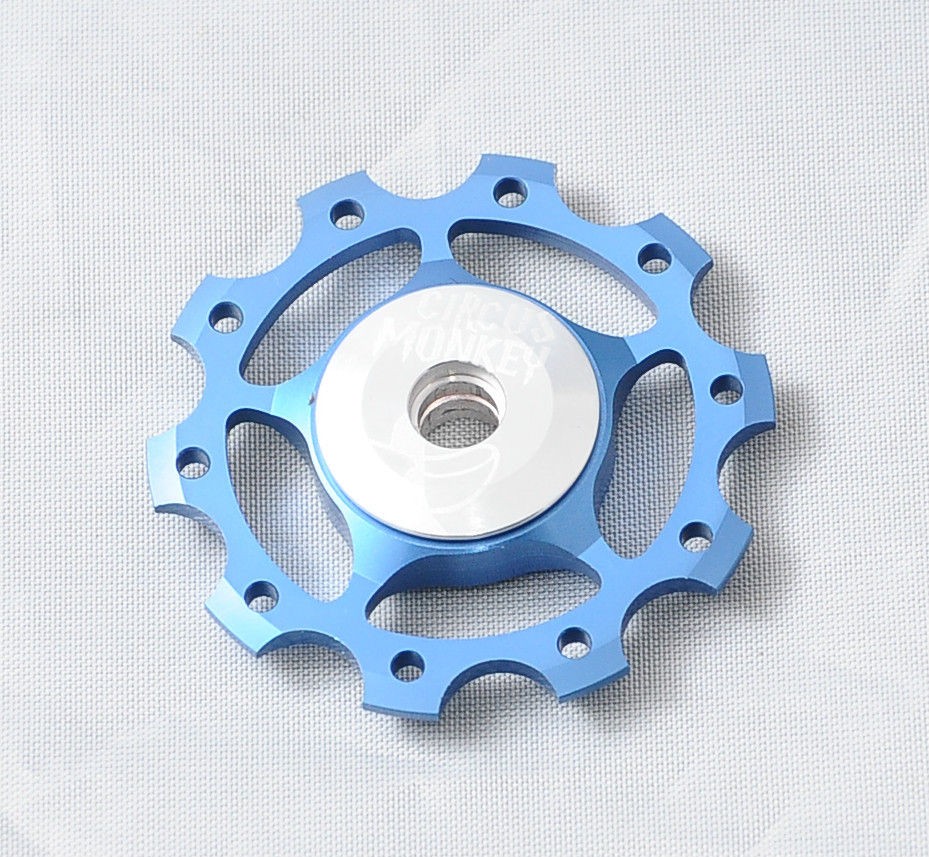 NEW Light Weight Rear Derailleur 10T CNC Alloy Jockey Wheels Pulley 