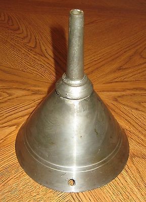 Reproduction Pewter Funnel   Pewter Repro Works 1995